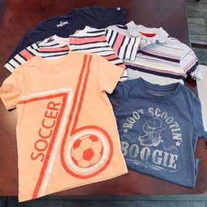 Boys Size 5T Shirts Set